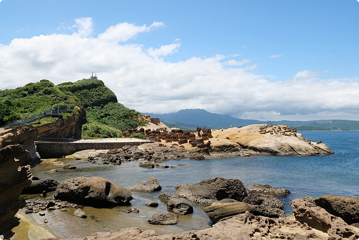 【野柳地質公園】海蝕奇觀優雅女王頭、俏皮公主、浮球秘境。小漁村、步道、沙灘、海岸，一日遊好舒心～ @捲捲頭 ♡ 品味生活