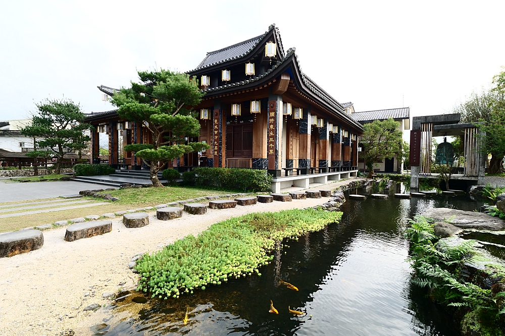 員山【北后寺】走進日系襌風寺廟，朝聖60年歷史的大佛、水池中敲鐘樓！免門票網美必追～ @捲捲頭 ♡ 品味生活