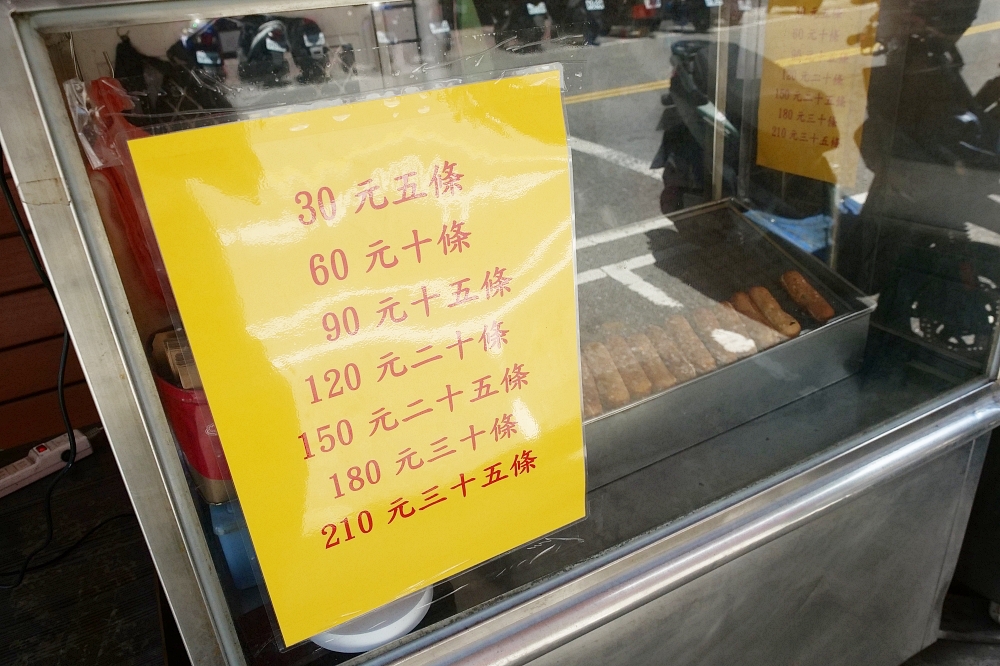 澎湖北辰市場》禾豐雞蛋糕。30年老字號雞蛋糕，在地人激推銅板小吃。（菜單價位） @捲捲頭 ♡ 品味生活