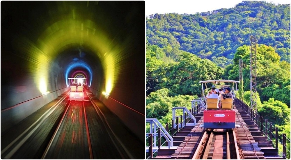 苗栗【舊山線鐵道自行車】秒殺搶票的Rail Bike C路線！在鐵道上騎自行車，全台最好玩的鐵道路線！ @捲捲頭 ♡ 品味生活