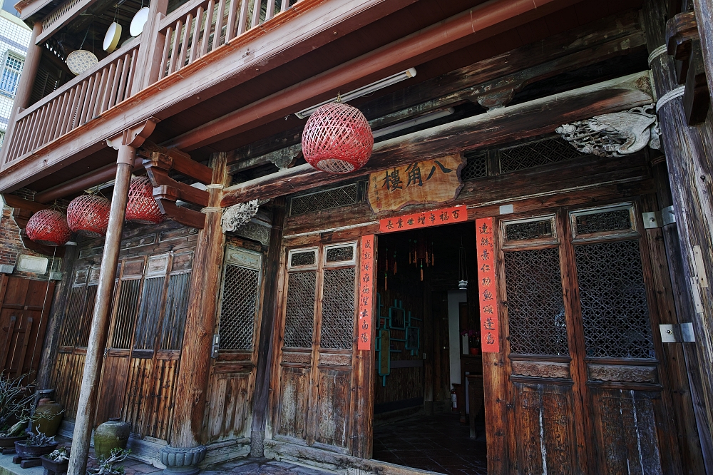 台南鹽水八角樓，木造大宅超級美，免門票景點 @捲捲頭 ♡ 品味生活