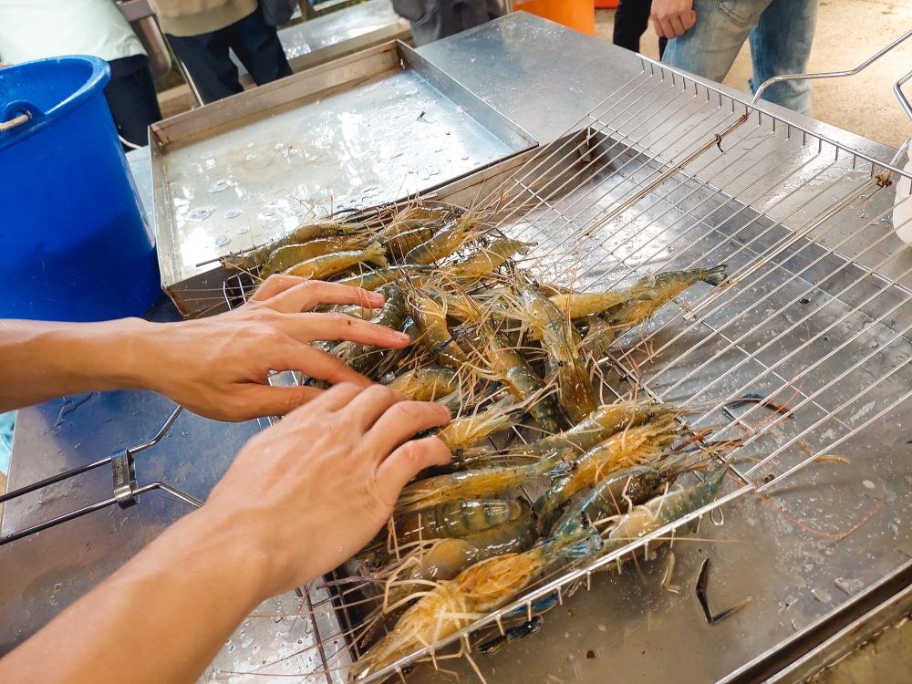 【蘭楊蟹莊】谷哥評分4.3保夾新手最愛釣蝦場，釣不到的通通補滿給你，還有松露蒜香蝦必吃～ @捲捲頭 ♡ 品味生活