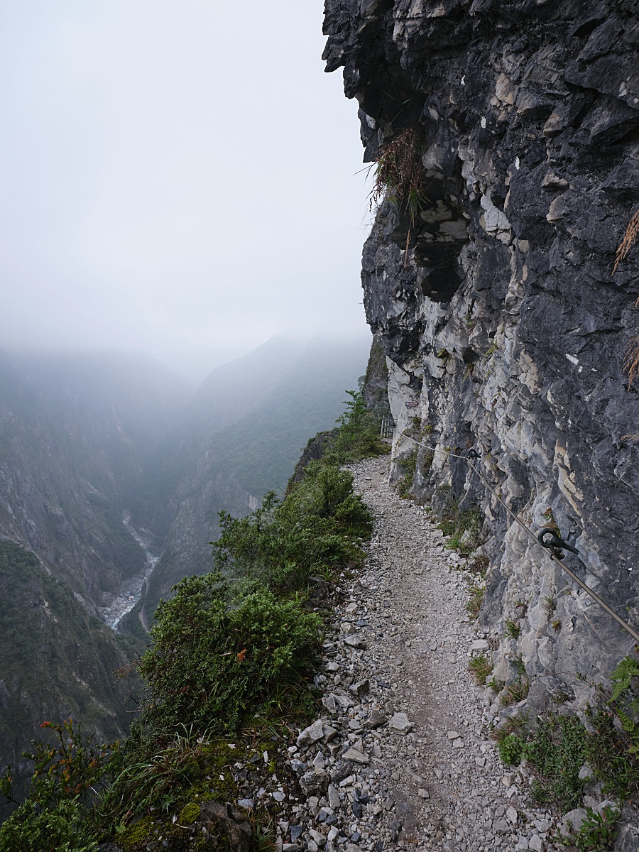 【錐麓古道】太魯閣最美風景，不知是否有緣再見，觀景斷崖.吊橋步行路線體驗～ @捲捲頭 ♡ 品味生活