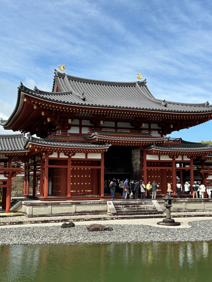 京都景點【平等院】漂浮於湖面上的世界遺產，十圓日幣萬圓鈔票都有它~ @捲捲頭 ♡ 品味生活