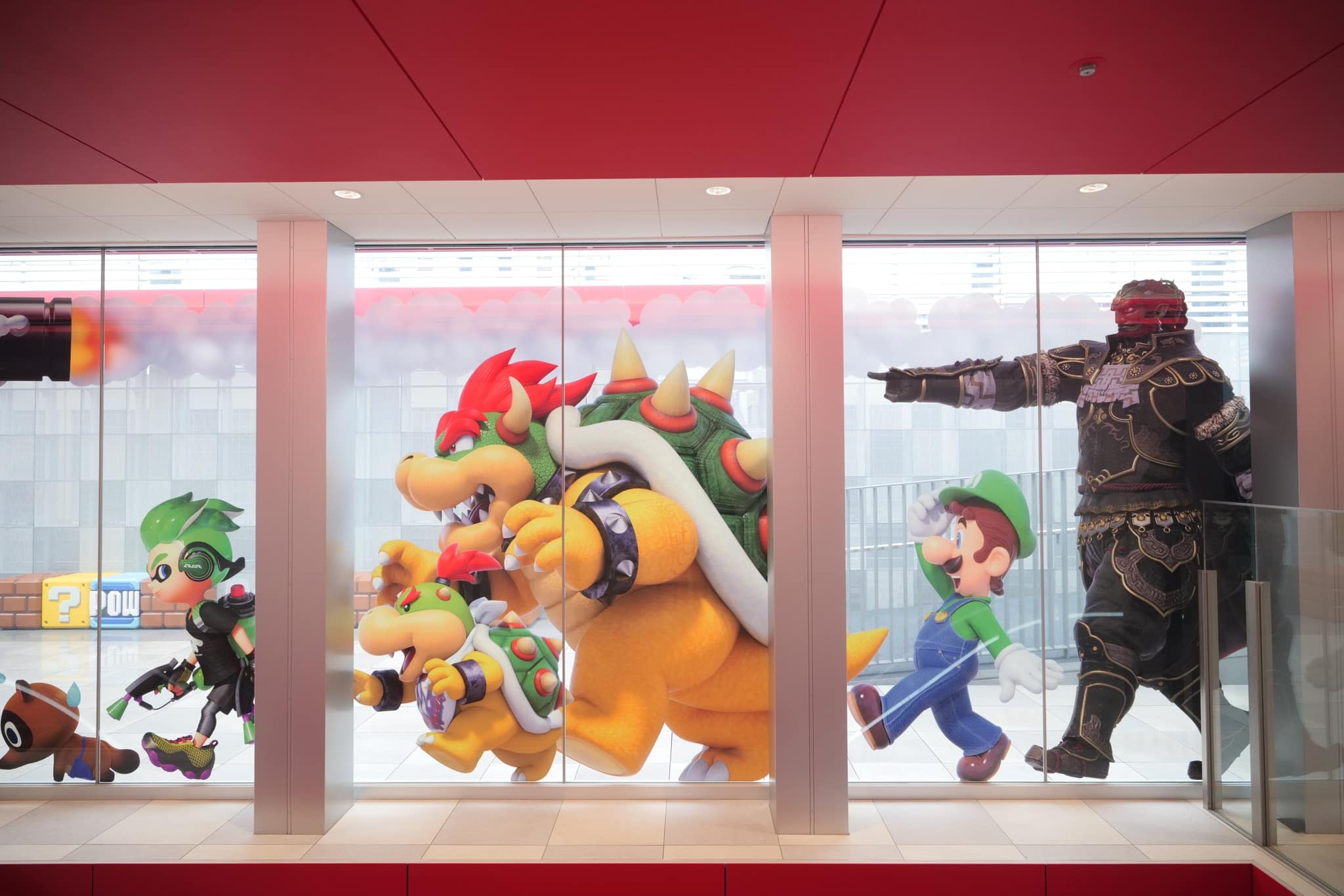 京都【Nintendo KYOTO 任天堂直營店】大頭瑪莉歐必打卡，隱藏版頂樓旗幟台必拍 @捲捲頭 ♡ 品味生活