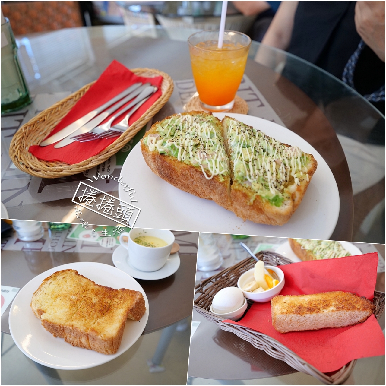 大阪美食【Karahori toast cafe Fine】30多種現烤土司可選擇，吐司控必收（附中文菜單） @捲捲頭 ♡ 品味生活