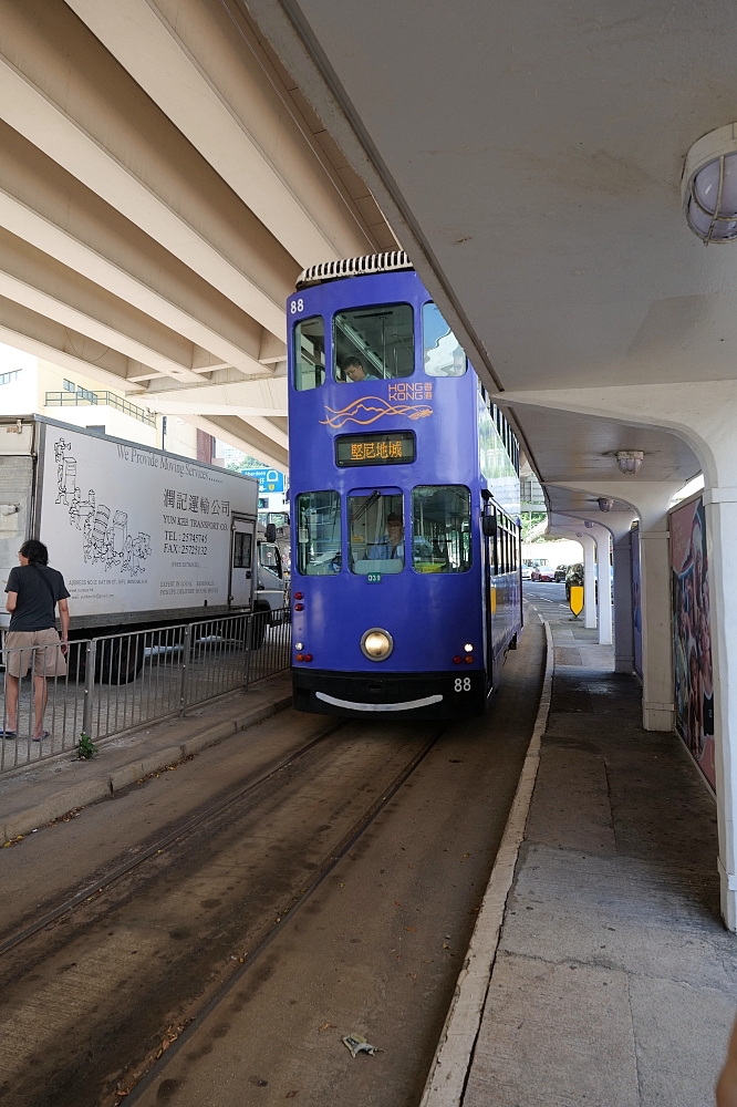 【香港叮叮車】香港必體驗的電車，只要3元就能暢遊香港半島（含叮叮車路線、票價、搭乘方式說明） @捲捲頭 ♡ 品味生活