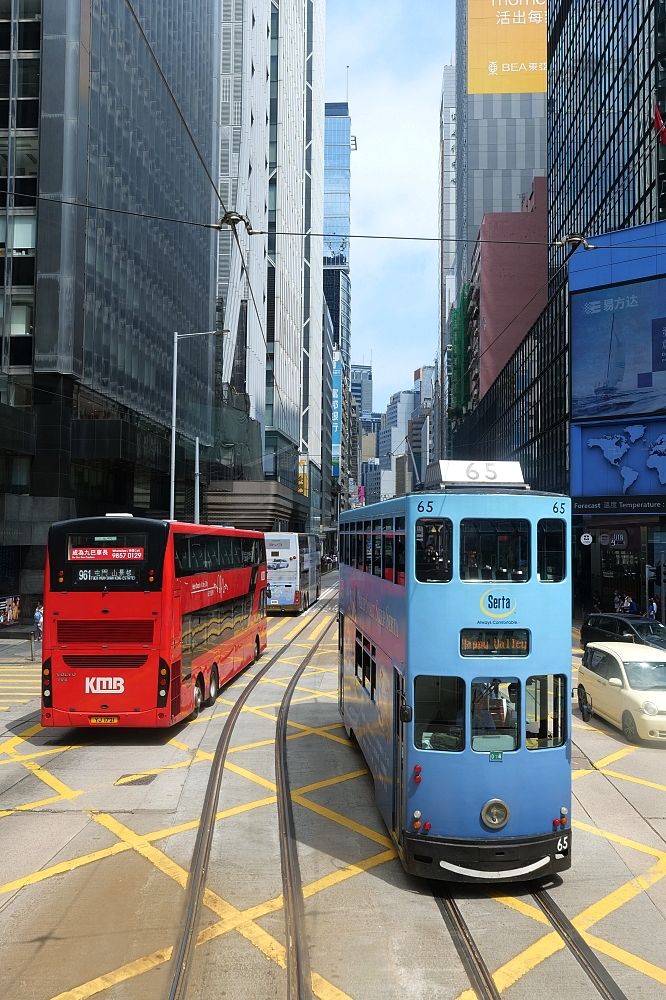 【香港叮叮車】香港必體驗的電車，只要3元就能暢遊香港半島（含叮叮車路線、票價、搭乘方式說明） @捲捲頭 ♡ 品味生活