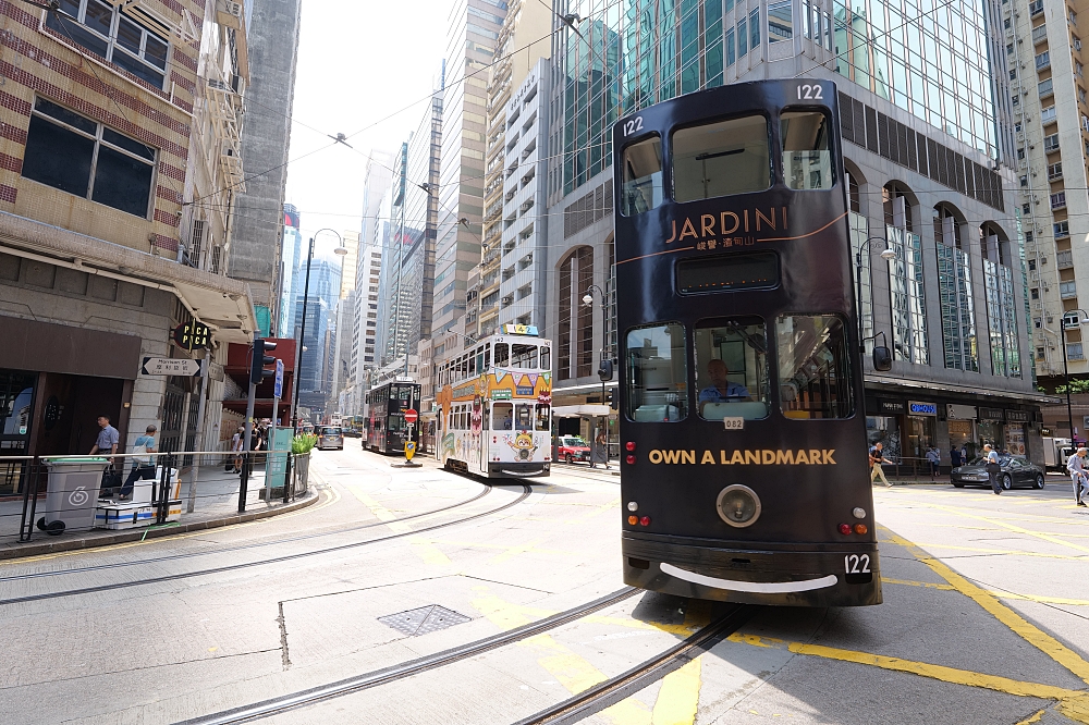 【香港叮叮車】香港必體驗的電車，只要3元就能暢遊香港半島（含叮叮車路線、票價、搭乘方式說明） @捲捲頭 ♡ 品味生活