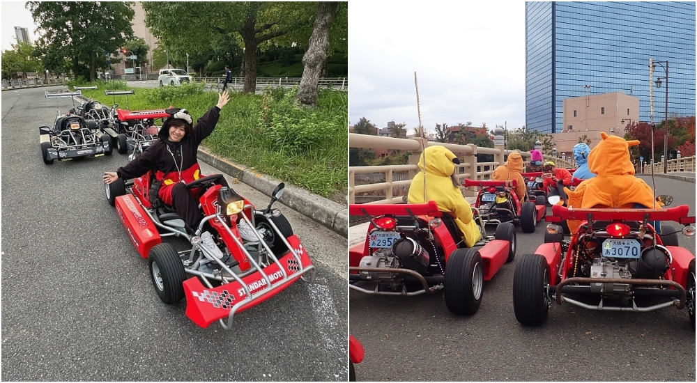 【大阪卡丁車】真人版瑪利歐跑跑卡丁車，Akiba Kart Osaka最新體驗優惠和路線介紹 @捲捲頭 ♡ 品味生活