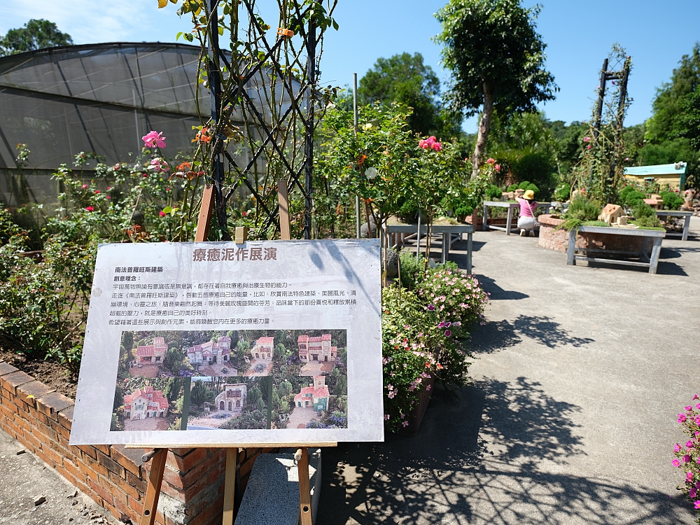 【雅聞香草植物工廠】苗栗免費景點，最新花況，玫瑰花廊浪漫風車隨你拍 @捲捲頭 ♡ 品味生活