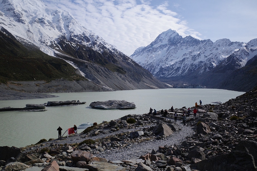 【Hooker Valley Track】紐西蘭最美健行步道，免門票、停車、環境全攻略。 @捲捲頭 ♡ 品味生活