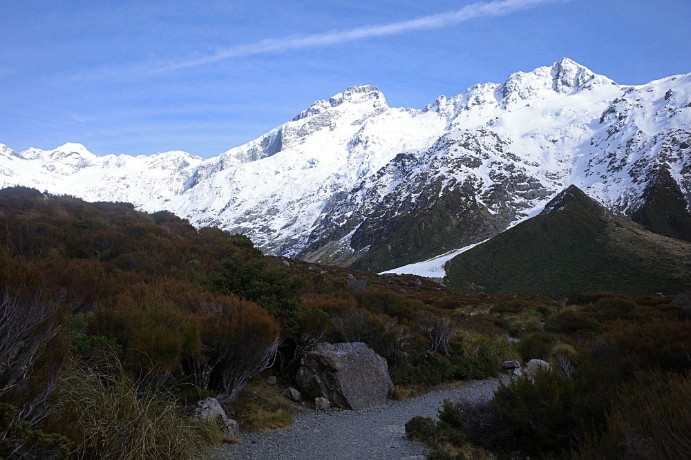 【Hooker Valley Track】紐西蘭最美健行步道，免門票、停車、環境全攻略。 @捲捲頭 ♡ 品味生活