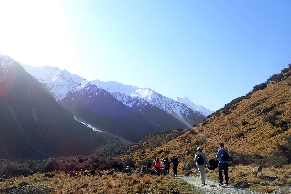 【Hooker Valley Track】紐西蘭最美健行步道，免門票、停車、環境全攻略。 @捲捲頭 ♡ 品味生活