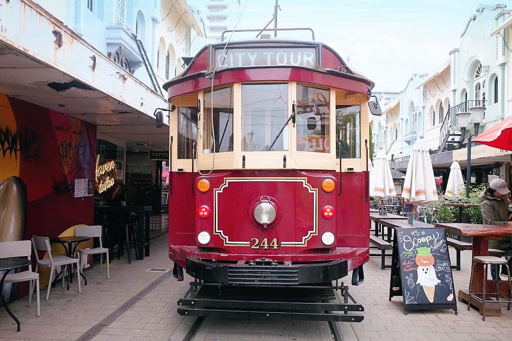 【基督城復古電車】紐西蘭必玩經典推薦，交通.門票費用.體驗全攻略 @捲捲頭 ♡ 品味生活