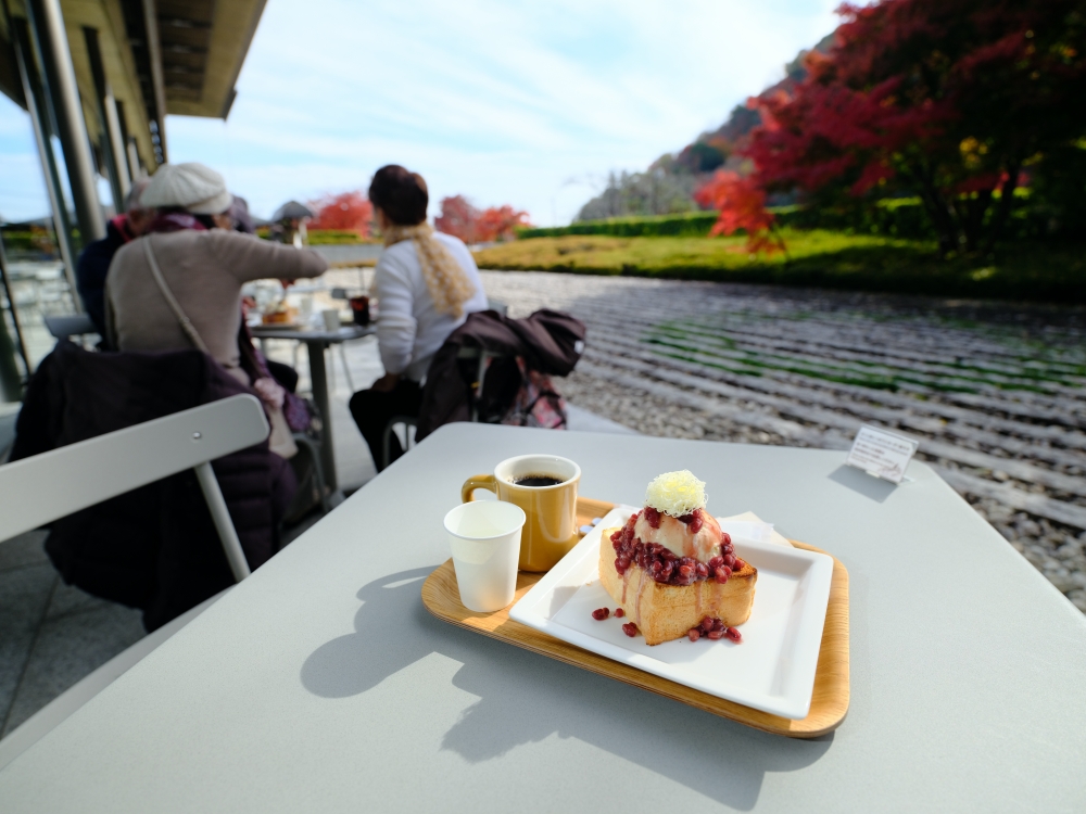 嵐山美食【Omokage Terrace】藏身在美術館內隱密咖啡廳（附菜單） @捲捲頭 ♡ 品味生活