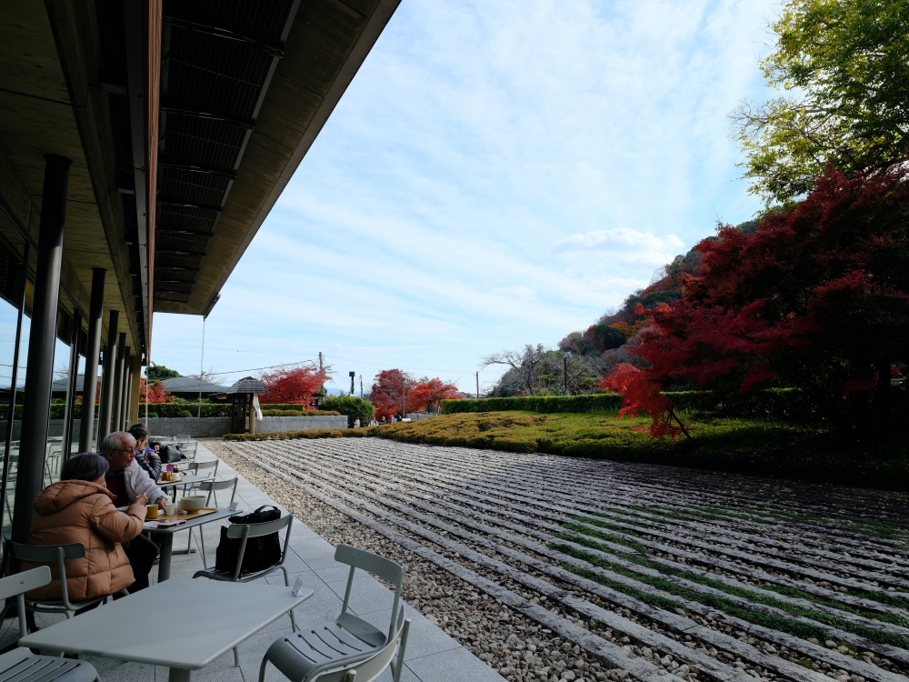 嵐山美食【Omokage Terrace】藏身在美術館內隱密咖啡廳（附菜單） @捲捲頭 ♡ 品味生活