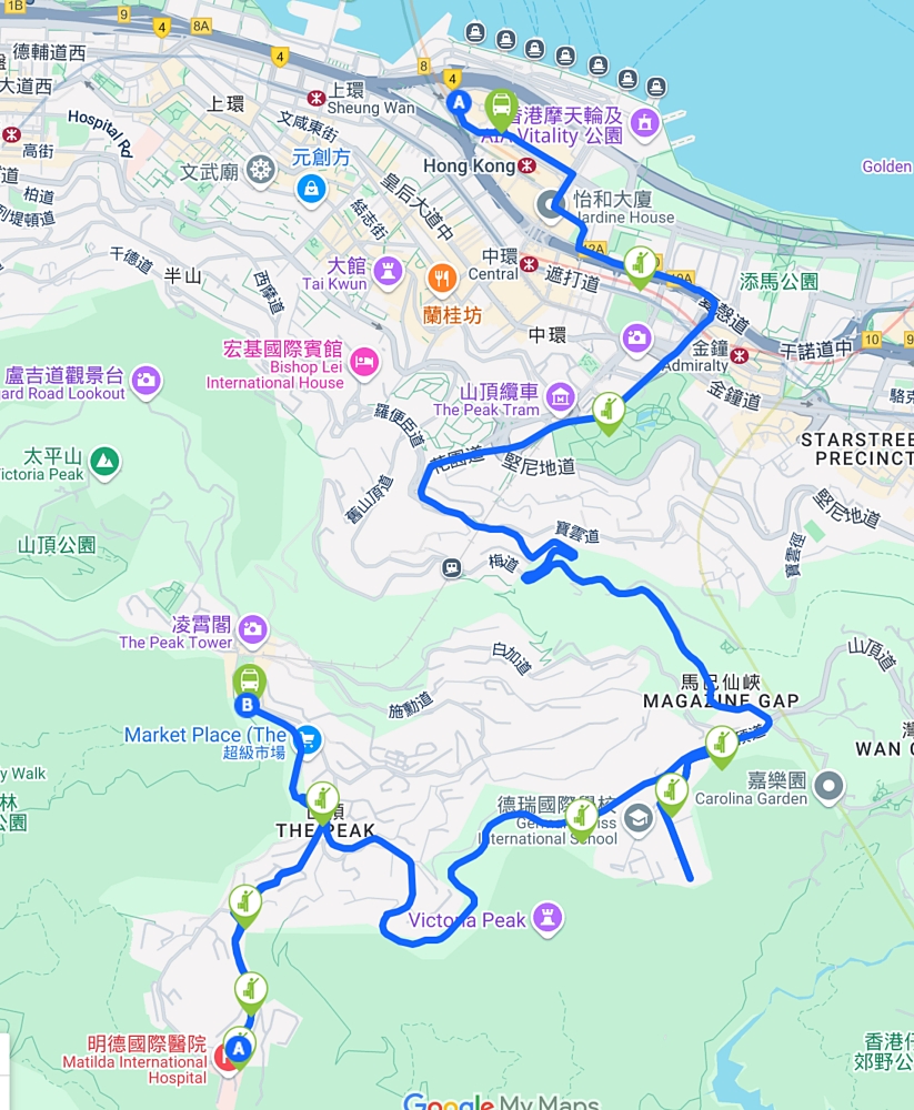 【香港景點推薦】太平山頂纜車全攻略！百萬夜景這樣看超震撼 @捲捲頭 ♡ 品味生活