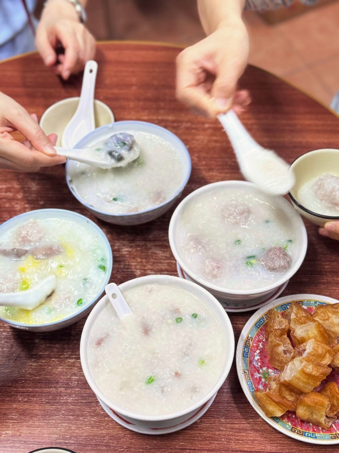 【三元粥品專家】福隆新街超人氣手打丸子粥，老街傳奇50年！ @捲捲頭 ♡ 品味生活