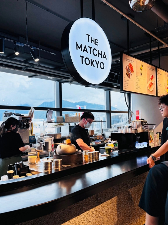 【香港機場美食推薦】抹茶控必喝THE MATCHA TOKYO @捲捲頭 ♡ 品味生活