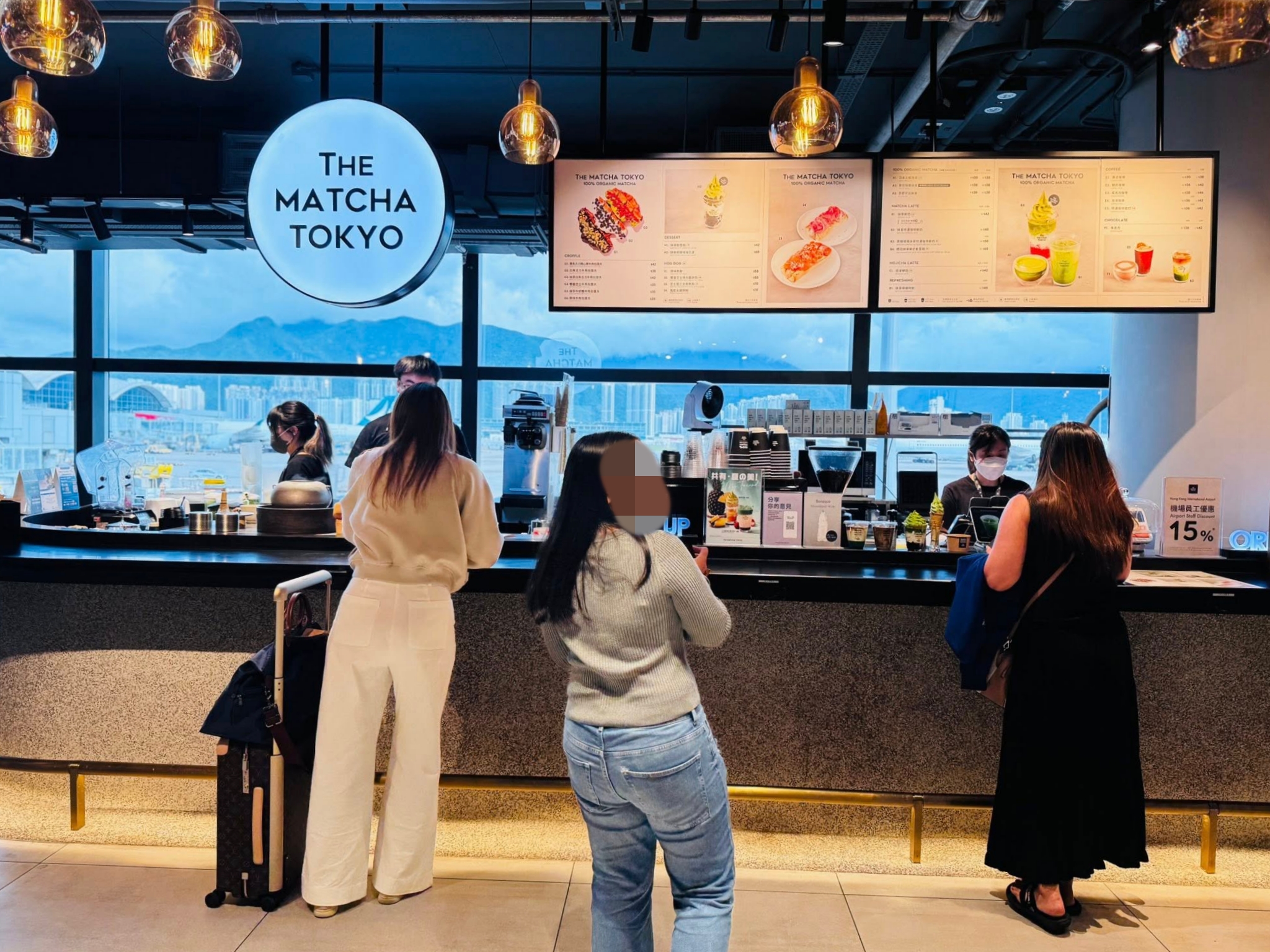 【香港機場美食推薦】抹茶控必喝THE MATCHA TOKYO @捲捲頭 ♡ 品味生活