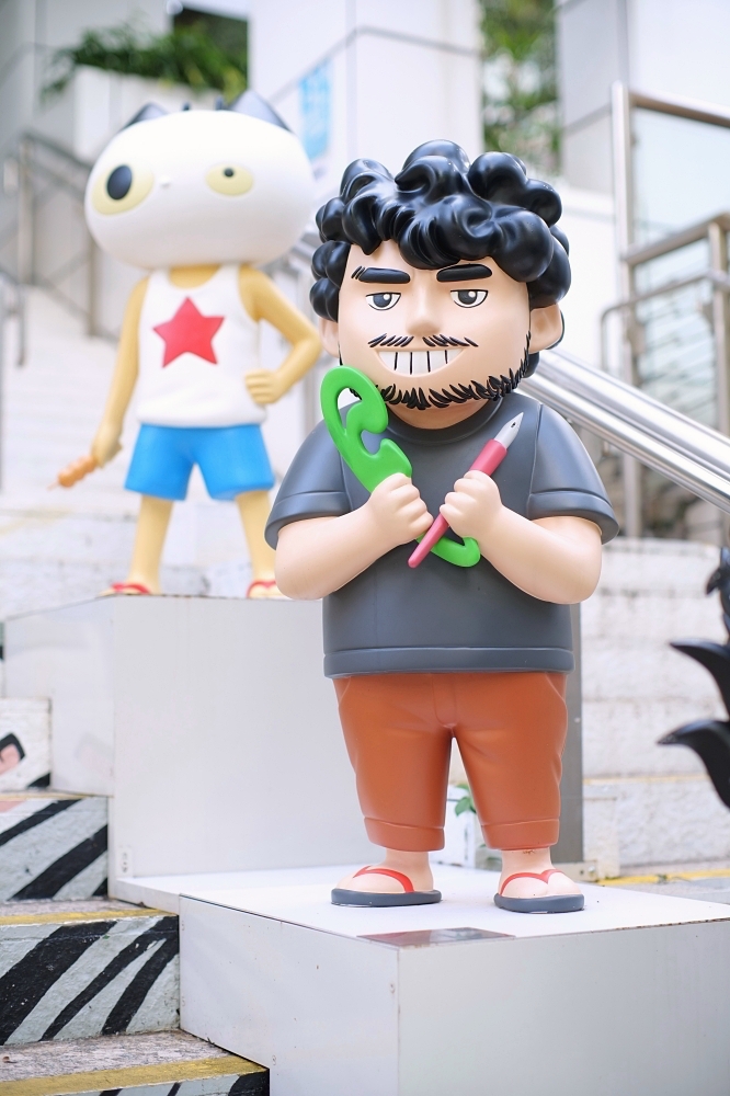 【香港漫畫星光大道】40座經典角色＋免費AR互動，港漫迷必去！ @捲捲頭 ♡ 品味生活