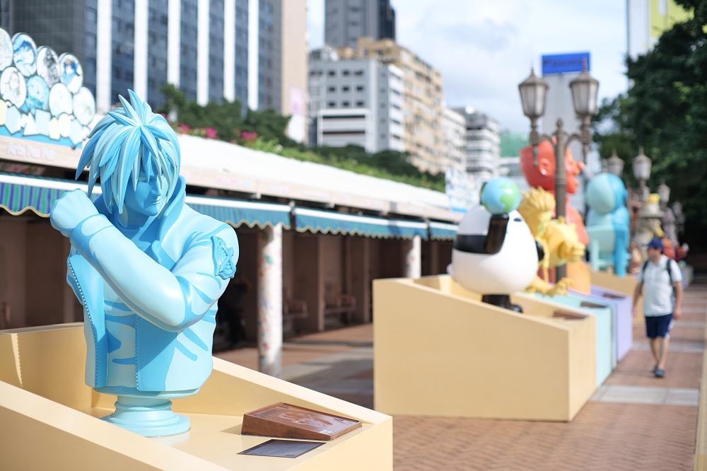 【香港漫畫星光大道】40座經典角色＋免費AR互動，港漫迷必去！ @捲捲頭 ♡ 品味生活