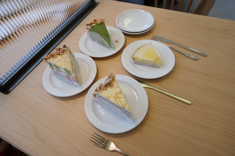 Gather食聚咖啡｜宜蘭爆紅千層蛋糕，芋泥抹茶層層療癒 @捲捲頭 ♡ 品味生活