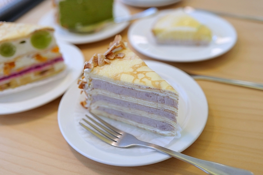 Gather食聚咖啡｜宜蘭爆紅千層蛋糕，芋泥抹茶層層療癒 @捲捲頭 ♡ 品味生活