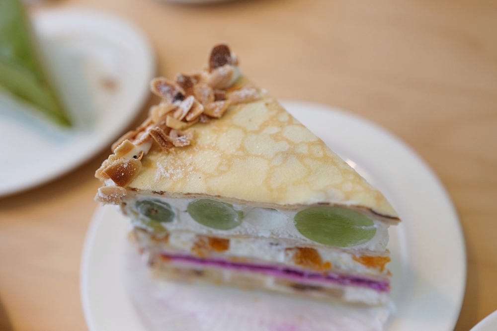 Gather食聚咖啡｜宜蘭爆紅千層蛋糕，芋泥抹茶層層療癒 @捲捲頭 ♡ 品味生活