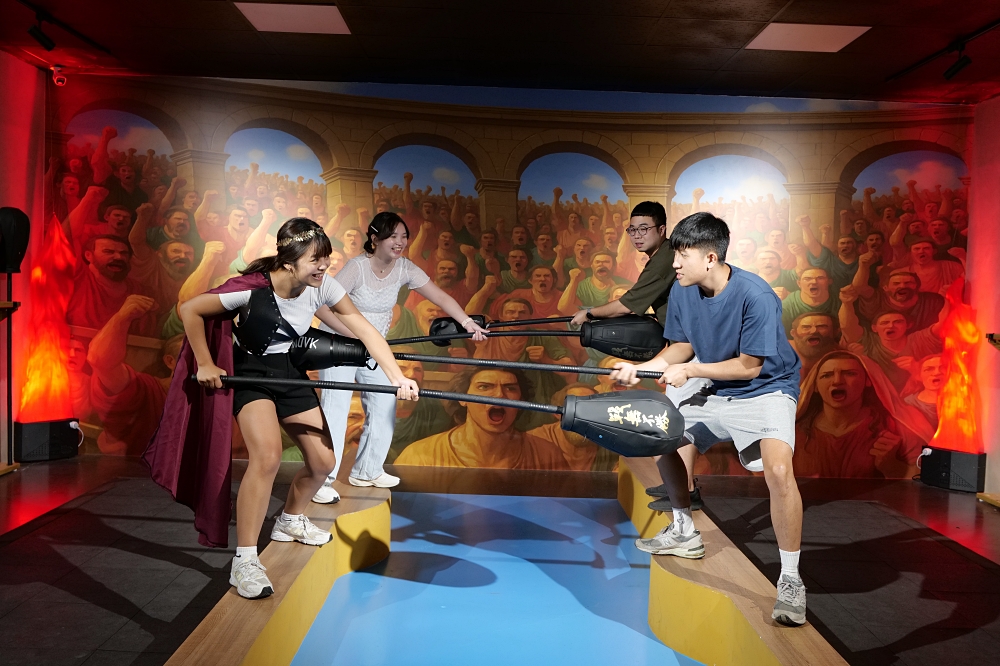 宜蘭新景點｜勇者桂冠王：員山室內體能挑戰，化身羅馬角鬥士！ @捲捲頭 ♡ 品味生活