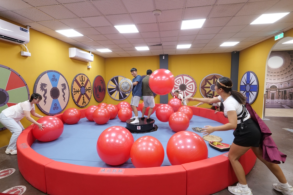 宜蘭新景點｜勇者桂冠王：員山室內體能挑戰，化身羅馬角鬥士！ @捲捲頭 ♡ 品味生活