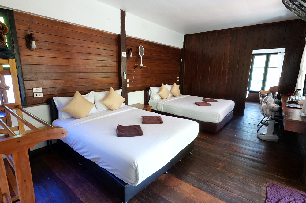 清邁住宿推薦｜大象朋友旅館：體驗大象叫你起床，湄王區山林木屋 @捲捲頭 ♡ 品味生活