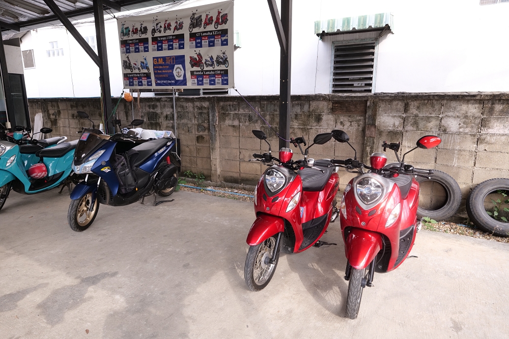 清邁租車推薦｜G.M.(哥们)Motorbike Rental：古城移動不廢腿的救星 @捲捲頭 ♡ 品味生活