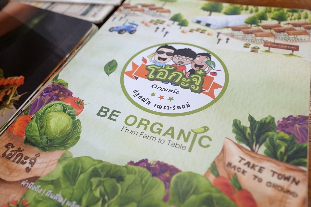 清邁美食｜Ohkajhu Nim City 三兄弟有機農場餐廳，豬肋排分量超大 @捲捲頭 ♡ 品味生活