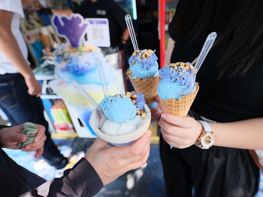 【清萊景點】 免門票必訪！藍廟 Wat Rong Suea Ten，湛藍色調的藝術寺廟 @捲捲頭 ♡ 品味生活