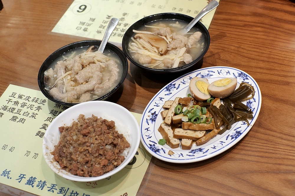 【大同區美食】 三元號滷肉飯：寧夏夜市旁老字號，入選500碗的瘦肉系滷肉飯 @捲捲頭 ♡ 品味生活