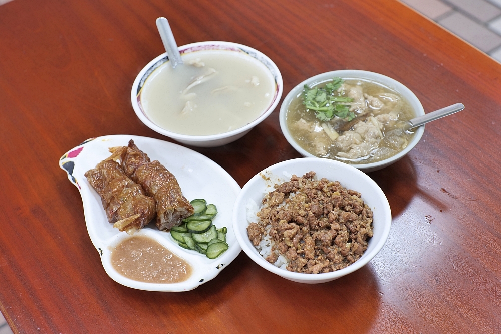 【大同區美食】 龍緣魯肉飯：圓環老字號，瘦肉系滷肉飯與酥脆肉捲攻略 @捲捲頭 ♡ 品味生活