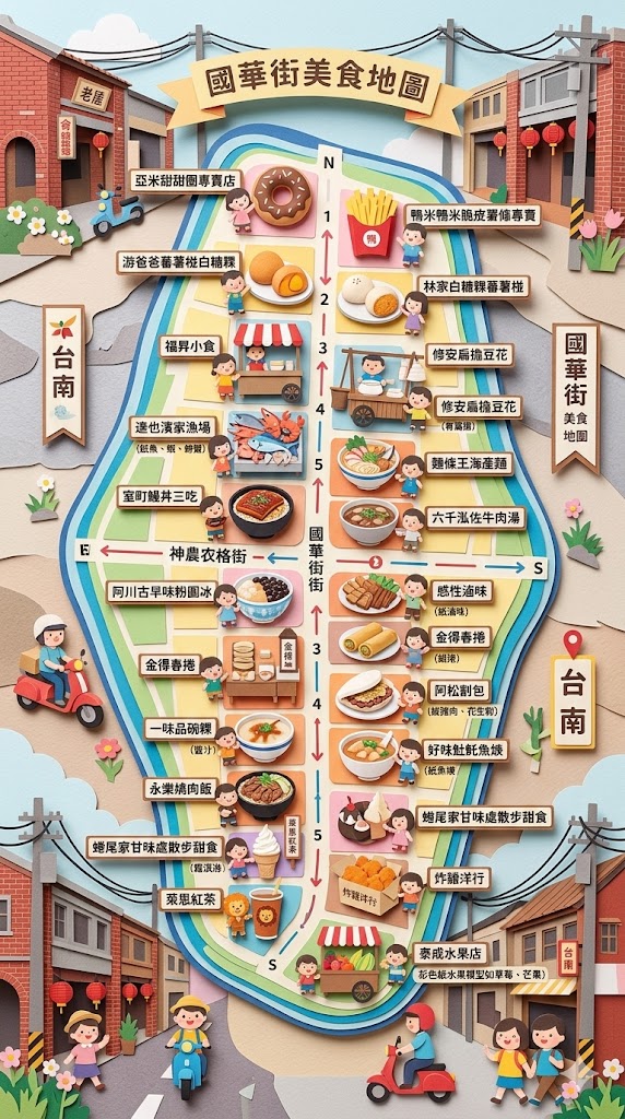 【台南美食地圖】國華街・神農街必吃清單 @捲捲頭 ♡ 品味生活 【台南美食地圖】國華街・神農街必吃清單 @捲捲頭 ♡ 品味生活