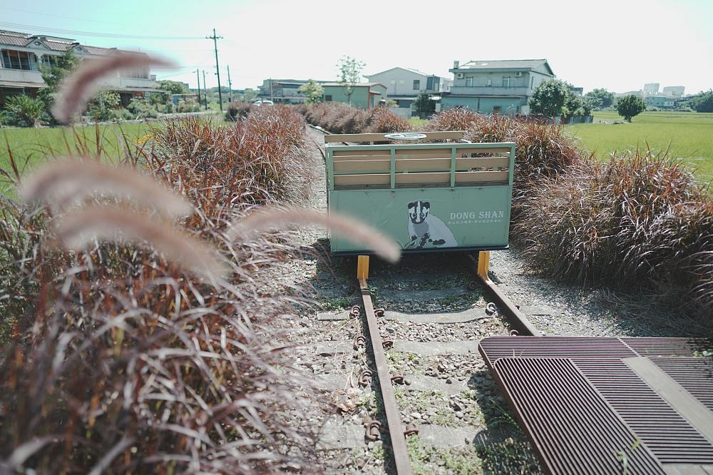 【潤泰水泥鐵道】 真的免門票！宜蘭冬山 1.4km 秘境手搖車體驗，景色美到不可思議 @捲捲頭 ♡ 品味生活