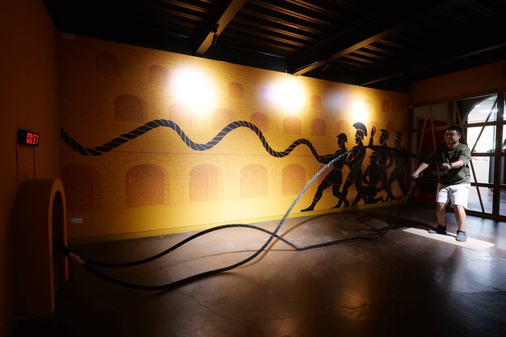 宜蘭新景點｜勇者桂冠王：員山室內體能挑戰，化身羅馬角鬥士！ @捲捲頭 ♡ 品味生活