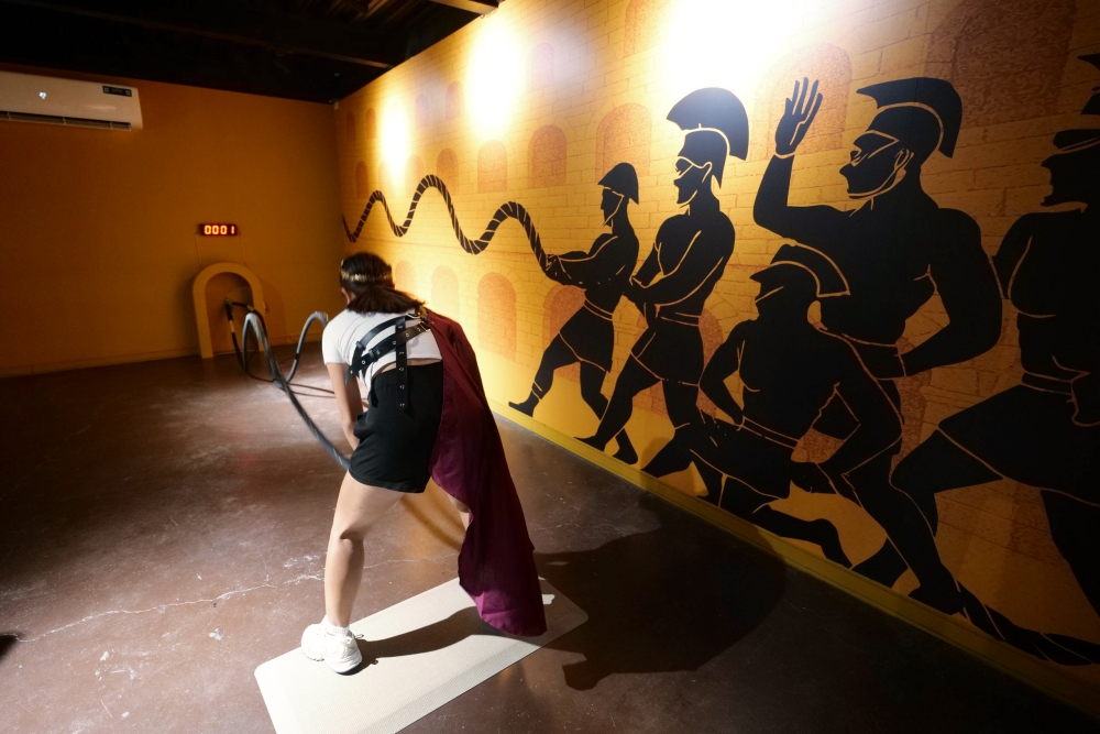 宜蘭新景點｜勇者桂冠王：員山室內體能挑戰，化身羅馬角鬥士！ @捲捲頭 ♡ 品味生活