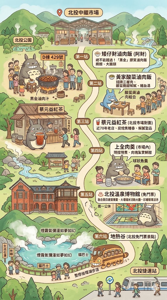 【北投美食】 上全肉羹：隱身市場的現捏肉羹，蒜酥辣油加下去才叫內行！ @捲捲頭 ♡ 品味生活