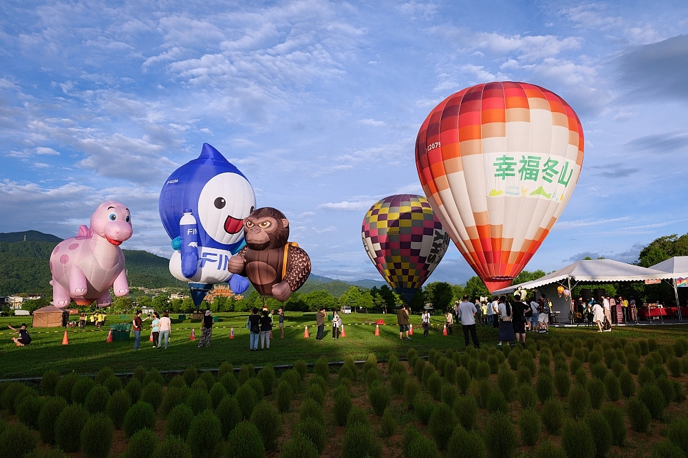 2026宜蘭三奇美徑｜冬山熱氣球嘉年華 5-6月黃金稻浪來襲！最新稻田彩繪與拍照攻略 @捲捲頭 ♡ 品味生活