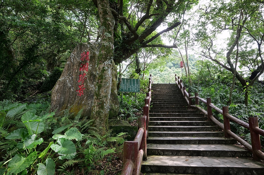【猴洞坑瀑布】陡峭石階10分鐘登頂，絕美攀岩賞瀑避暑指南 @捲捲頭 ♡ 品味生活