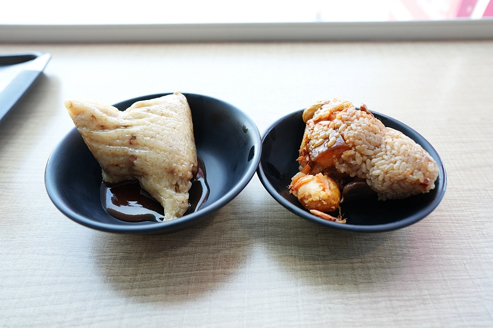 【劉家肉粽富基店】 石門婚紗廣場對面！看海景吹冷氣吃肉粽、停車與支付全攻略 @捲捲頭 ♡ 品味生活