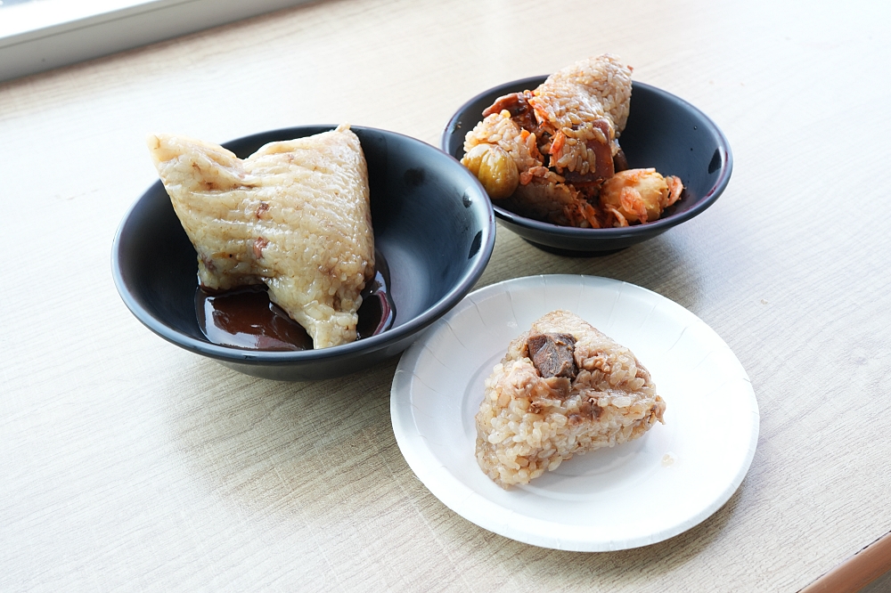 【劉家肉粽富基店】 石門婚紗廣場對面！看海景吹冷氣吃肉粽、停車與支付全攻略 @捲捲頭 ♡ 品味生活