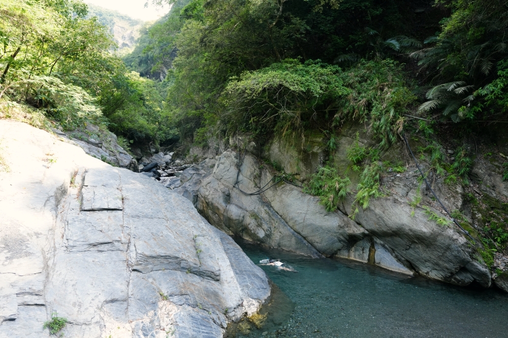 【大南溪峽谷游泳池】 台東天然消暑秘境！清澈藍寶石溪水、導航路況與停車全攻略 @捲捲頭 ♡ 品味生活