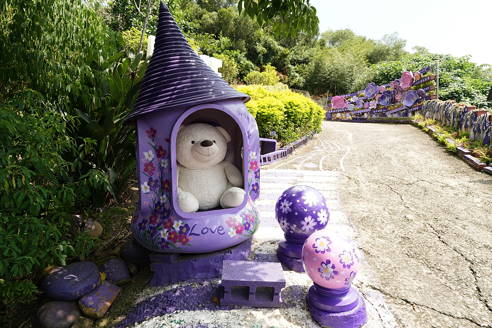 【噢哈娜咖啡屋】全台最狂紫色控天堂！夢幻紫色莊園門票交通全攻略 @捲捲頭 ♡ 品味生活