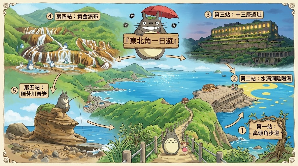 【瑞芳川普岩】東北角最新迷因秘境，神複製側臉朝聖路線攻略 @捲捲頭 ♡ 品味生活